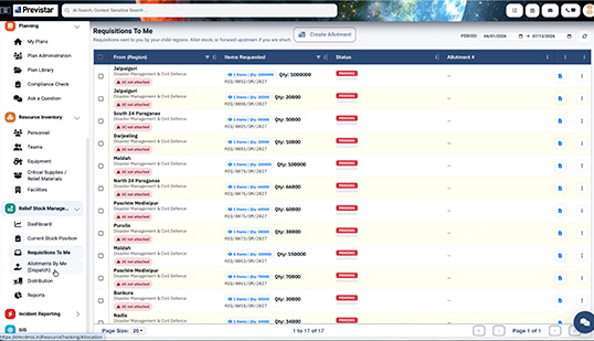 Previstar-module-incident-manager Planner